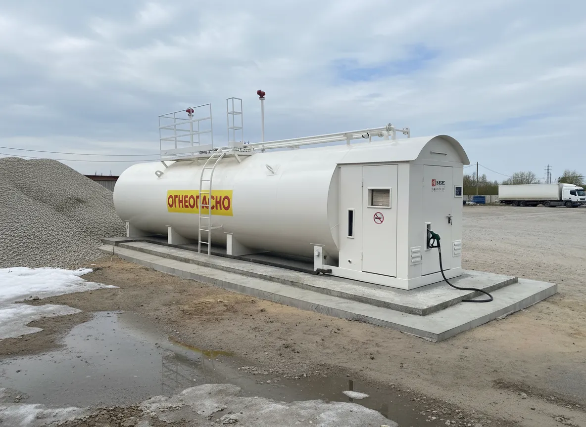 Система фильтрации топлива в мини АЗС: защита двигателей спецтехники