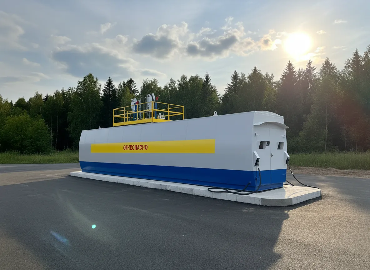 Система фильтрации топлива в мини АЗС: защита двигателей спецтехники