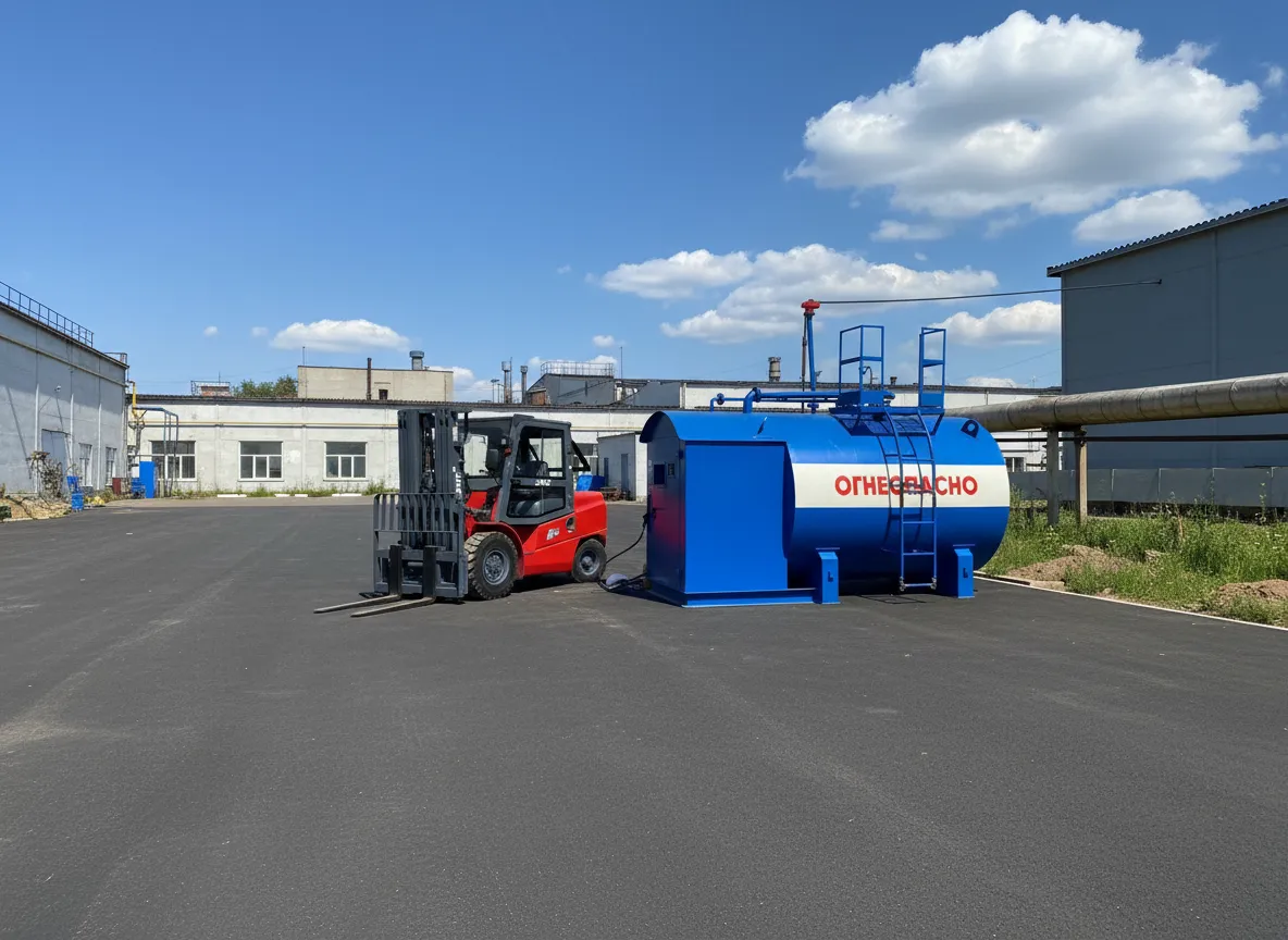 Облачный контроль остатков топлива в КАЗС в режиме реального времени