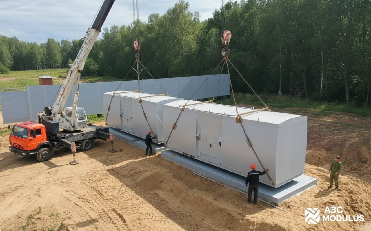 Интерактивные карты доступности мобильных АЗС для водителей