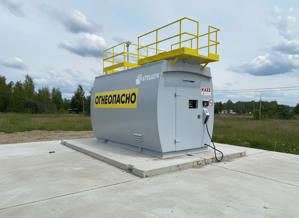 Системы вентиляции и дегазации в контейнерах хранения топлива